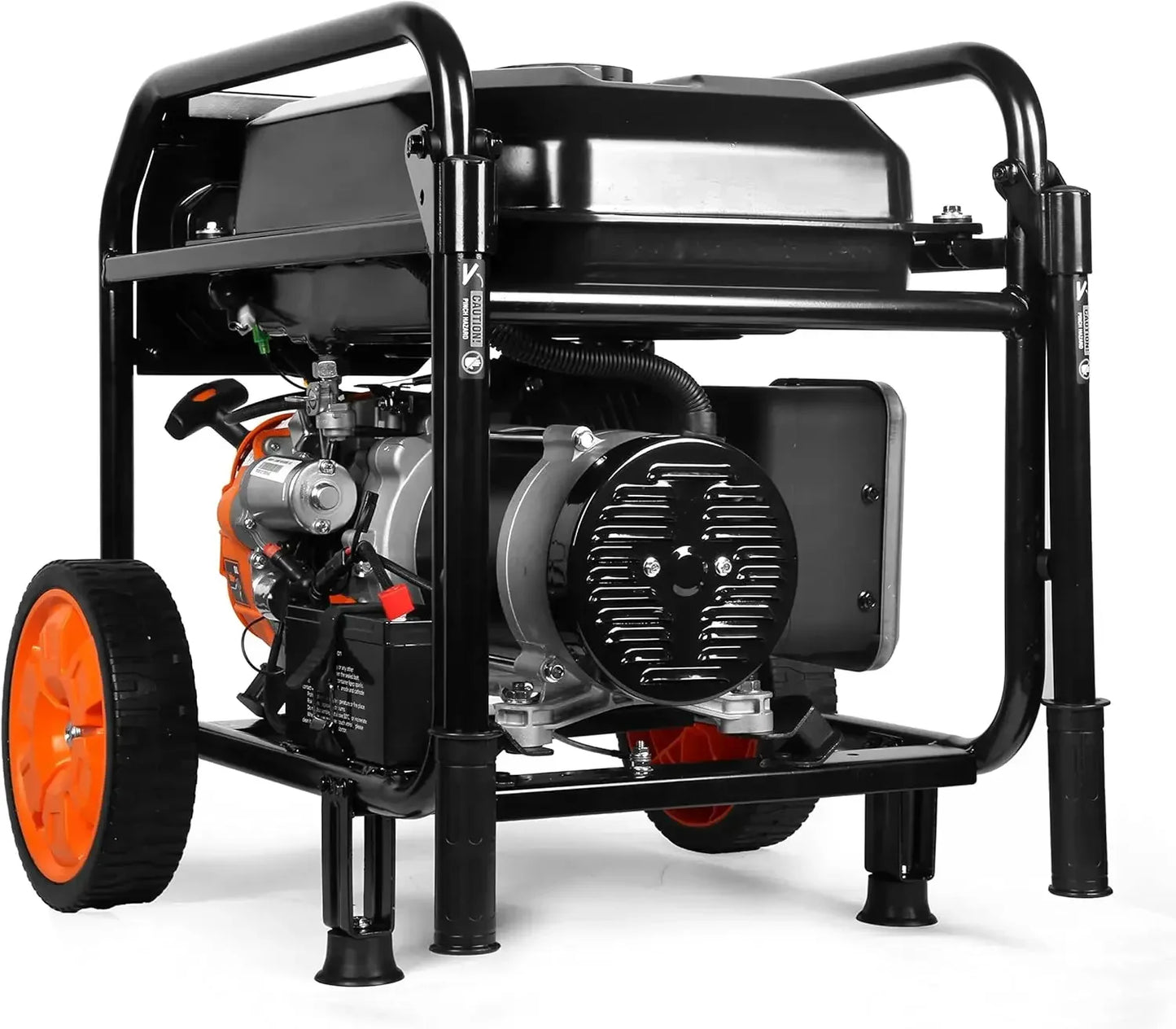 Curated 5600-Watt Portable Generator, Electric Start, 224cc,