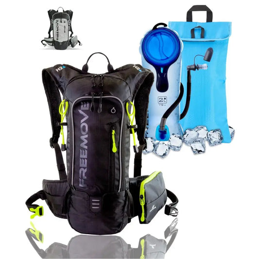 Hydration Water Backpack 3in1 with 2L Bladder
