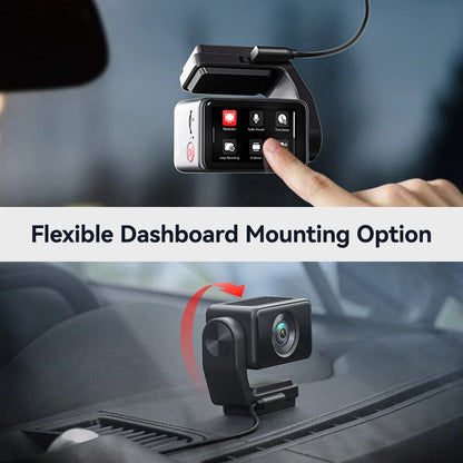 REDTIGER  Dash Camera Front and Rear 4k Dash Cam