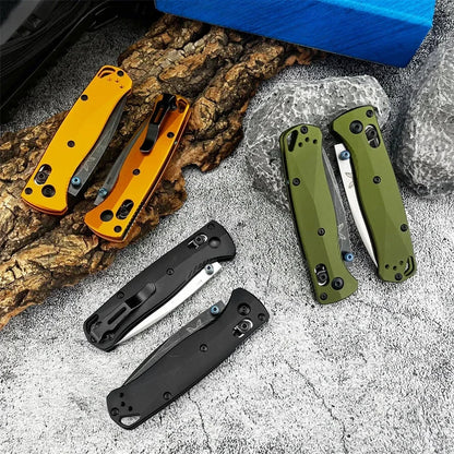 BM 533BK-2 Mini Bugout AXIS Folding Knife Plain Blade
