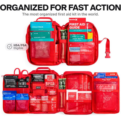 Pro First Aid Kit for Car, Travel Home