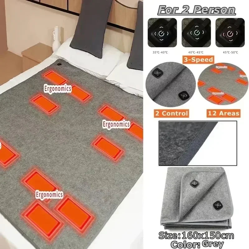 Camping Mattress Heated Mat Thermal Pad