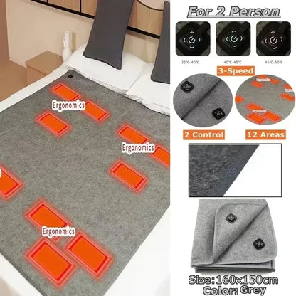 Camping Mattress Heated Mat Thermal Pad