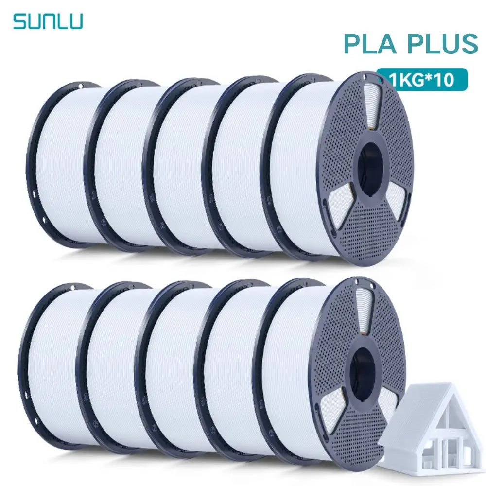 SUNLU PLA PETG PLA Plus Filaments 10 Rolls