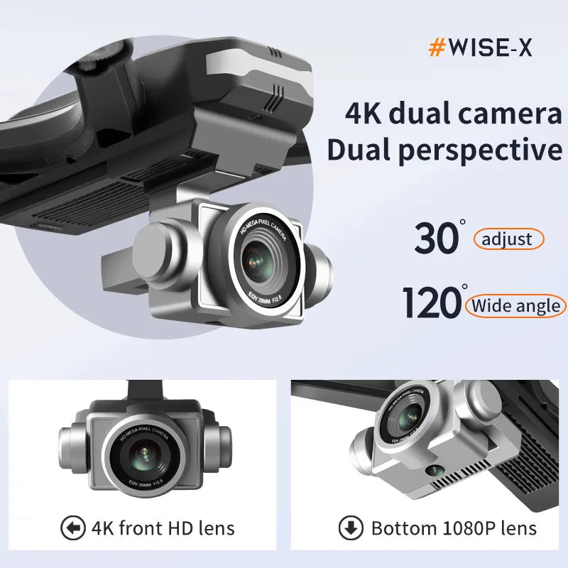 4DRC V14 Drone 4K HD Dual Camera 6K WIFI FPV Height Hold