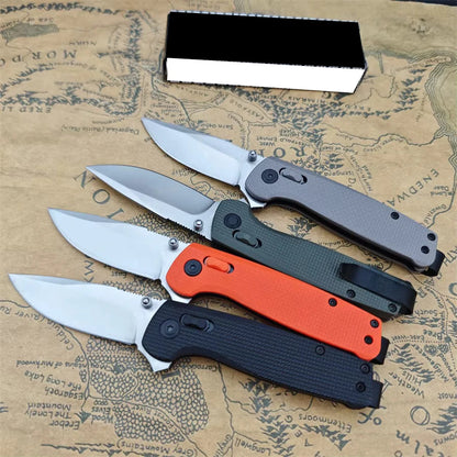 Folding Pocket Knives D2 Drop Point Blade