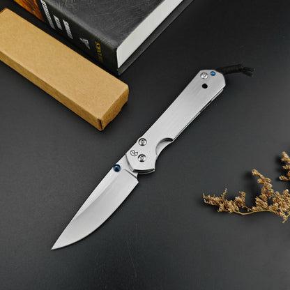 CR Pocket Folding Knife 440C Blade 420 Steel Handle