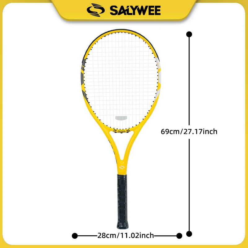 BaboBee SY1118, 100% Full Carbon Fiber Tennis Racket 60lbs