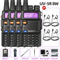 1/2/4 PCS Baofeng UV-5R 8W Walkie Talkie Ham Radio