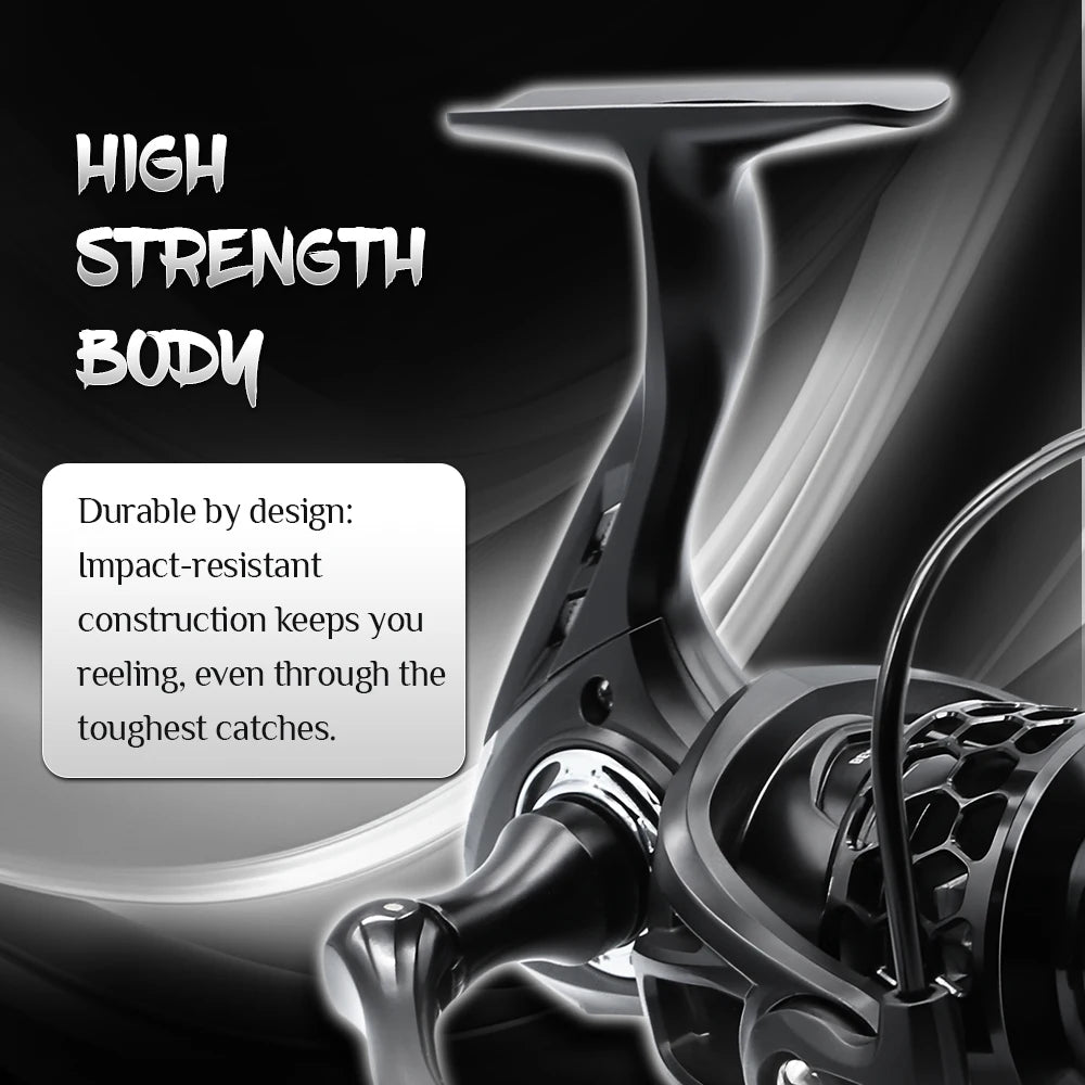 Rooblinos GTA Spinning Reel Fishing Reel Saltwater 2000 3000 4000