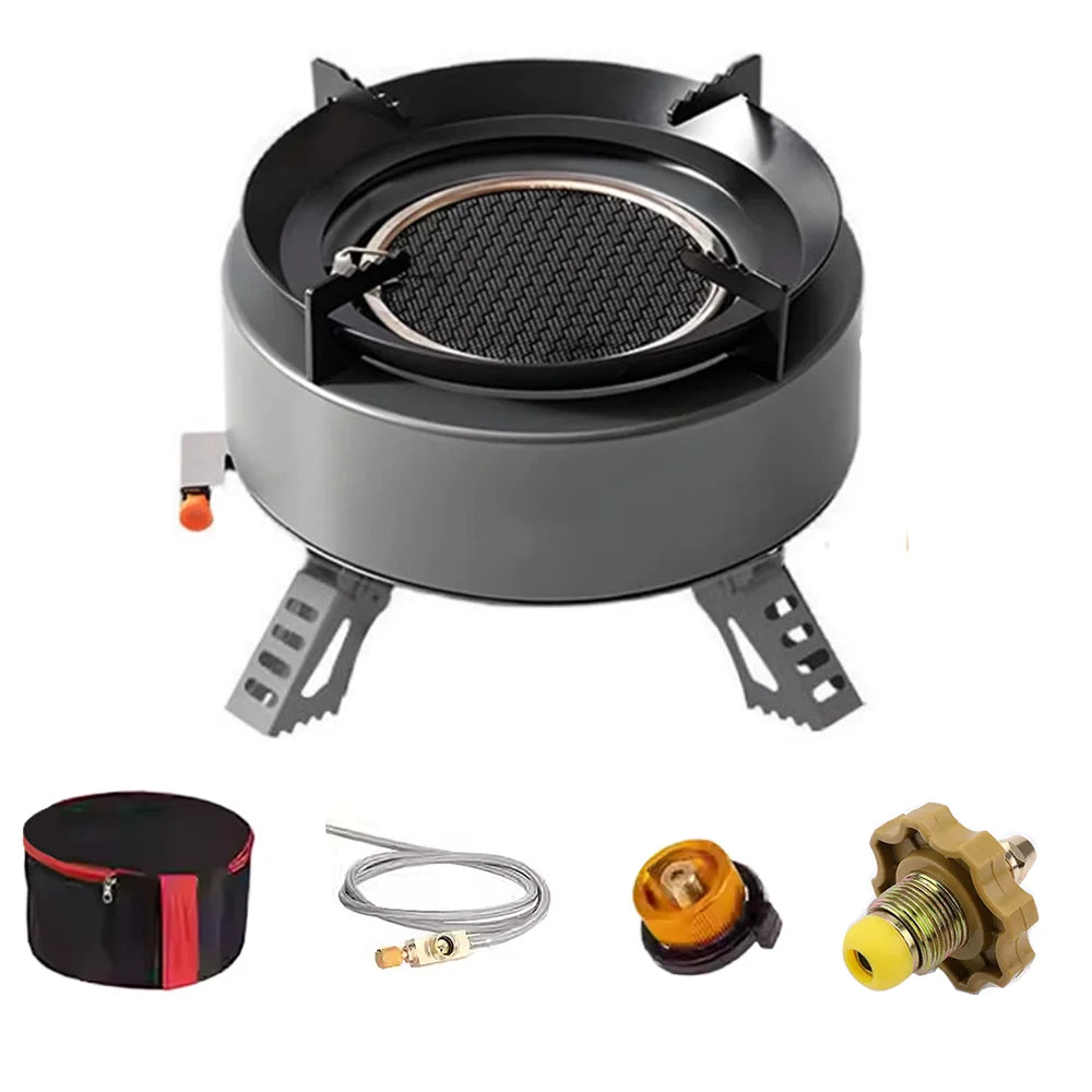 Portable outdoor burner cooking stove,