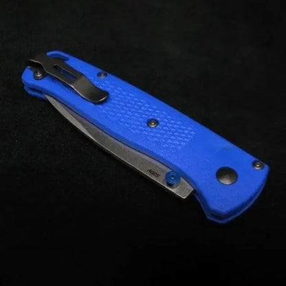 Folding BM 535 Blue/khaki Handle EDC Knife l
