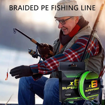 Braided Fishing Line Super Strong Thin Diameter