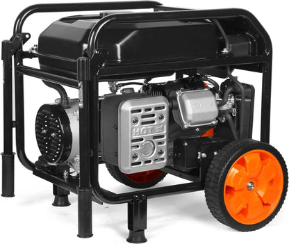 Curated 5600-Watt Portable Generator, Electric Start, 224cc,