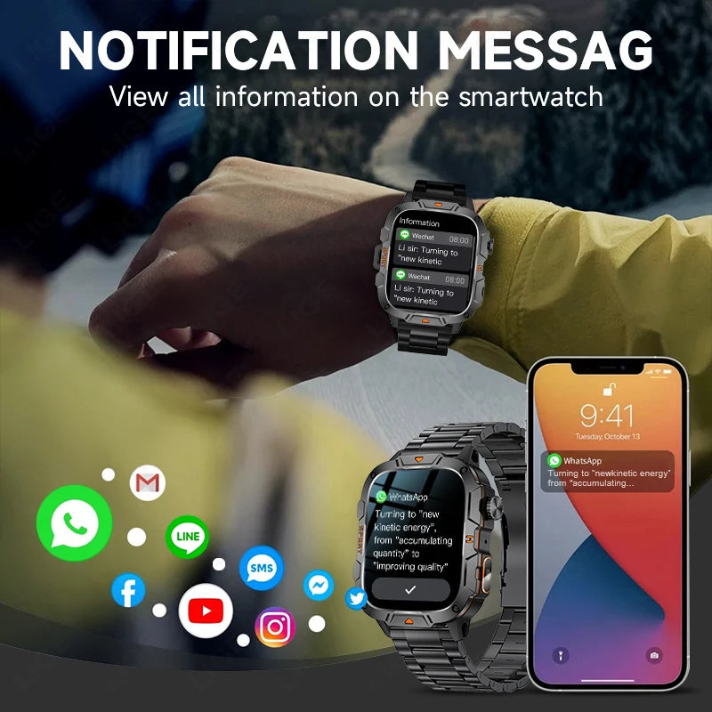 2025 For Xiaomi Outdoor Sports Smart Watch GPS tracker