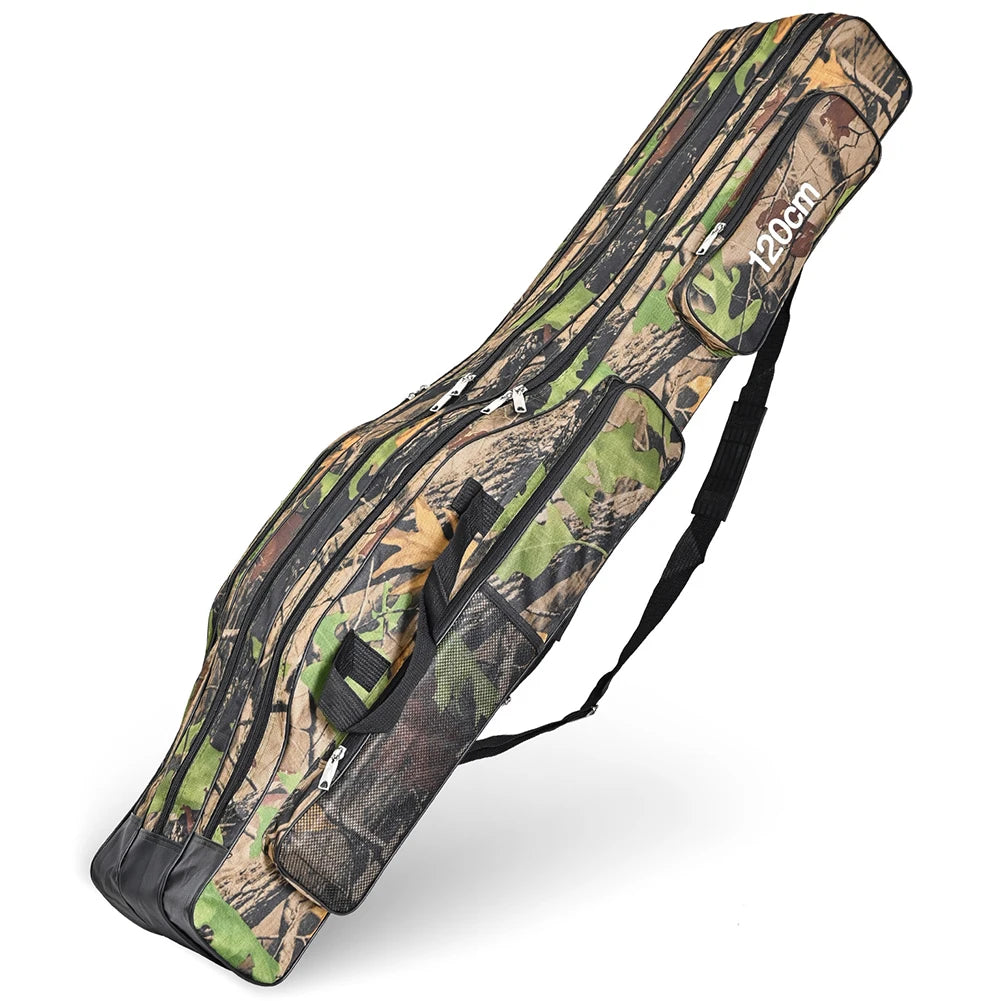 3 Layer Fishing Pole Storage Bag Waterproof