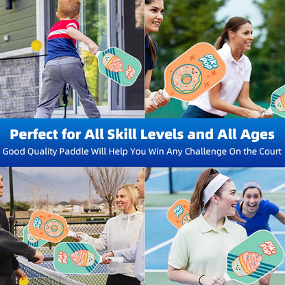 Pickleball Complete Kit with 2 Paddles, Balls, & Carry Bag.