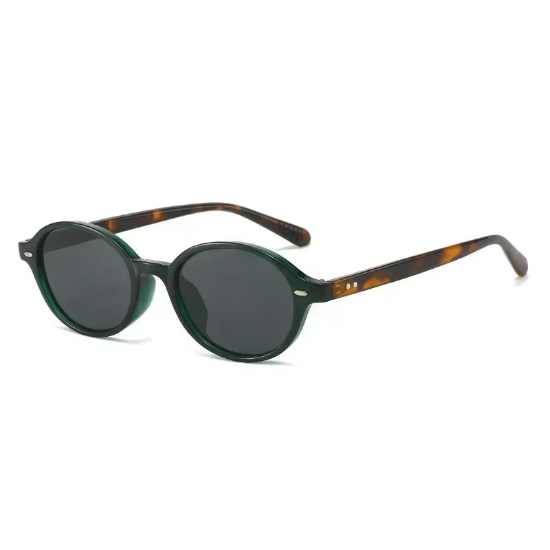 Retro Small Oval Sunglasses UV400