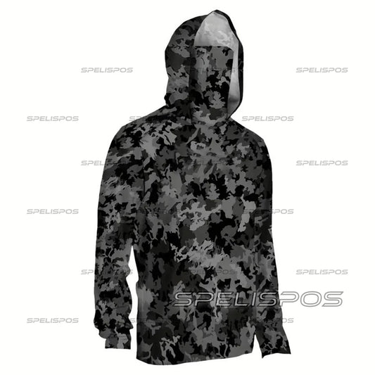 Fishing Hoodie Sailing Shirt Men Sun Protection