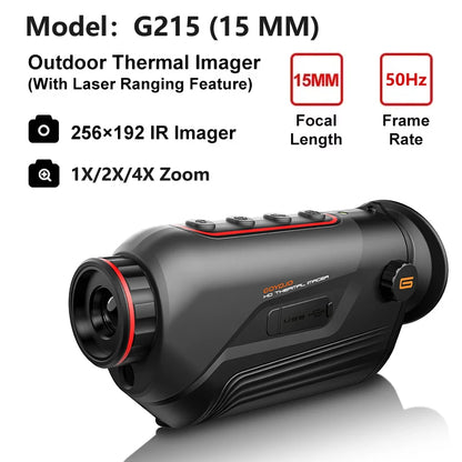 GOYOJO 384X288/256X192 50Hz Thermal Imaging Monocular, Infrared Night Vision Telescope