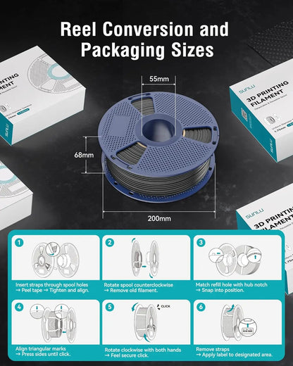 SUNLU 3D Printer Filament 1.75mm