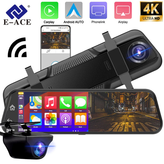 4K Rear View Dash Camera