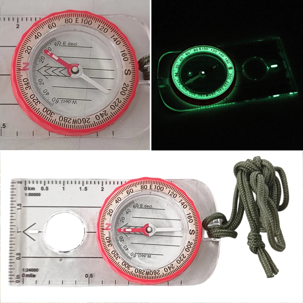 Luminous Compass Shockproof Waterproof Compass