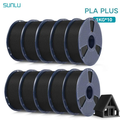 SUNLU PLA PETG PLA Plus Filaments 10 Rolls