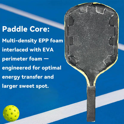 J2nf 16mm Sword & Shield Pickleball Paddle, Gen. 4.5