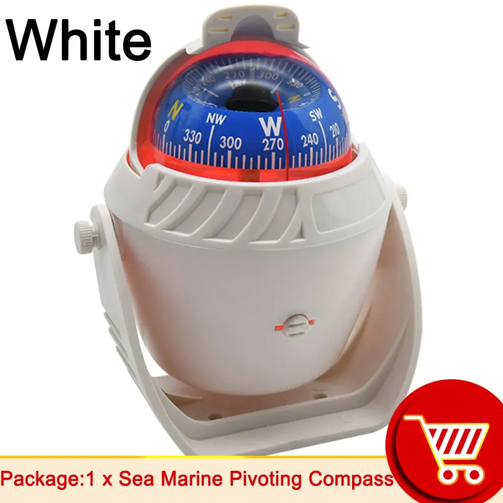 Waterproof Nautical Compass Sea Pivoting Marine Boat