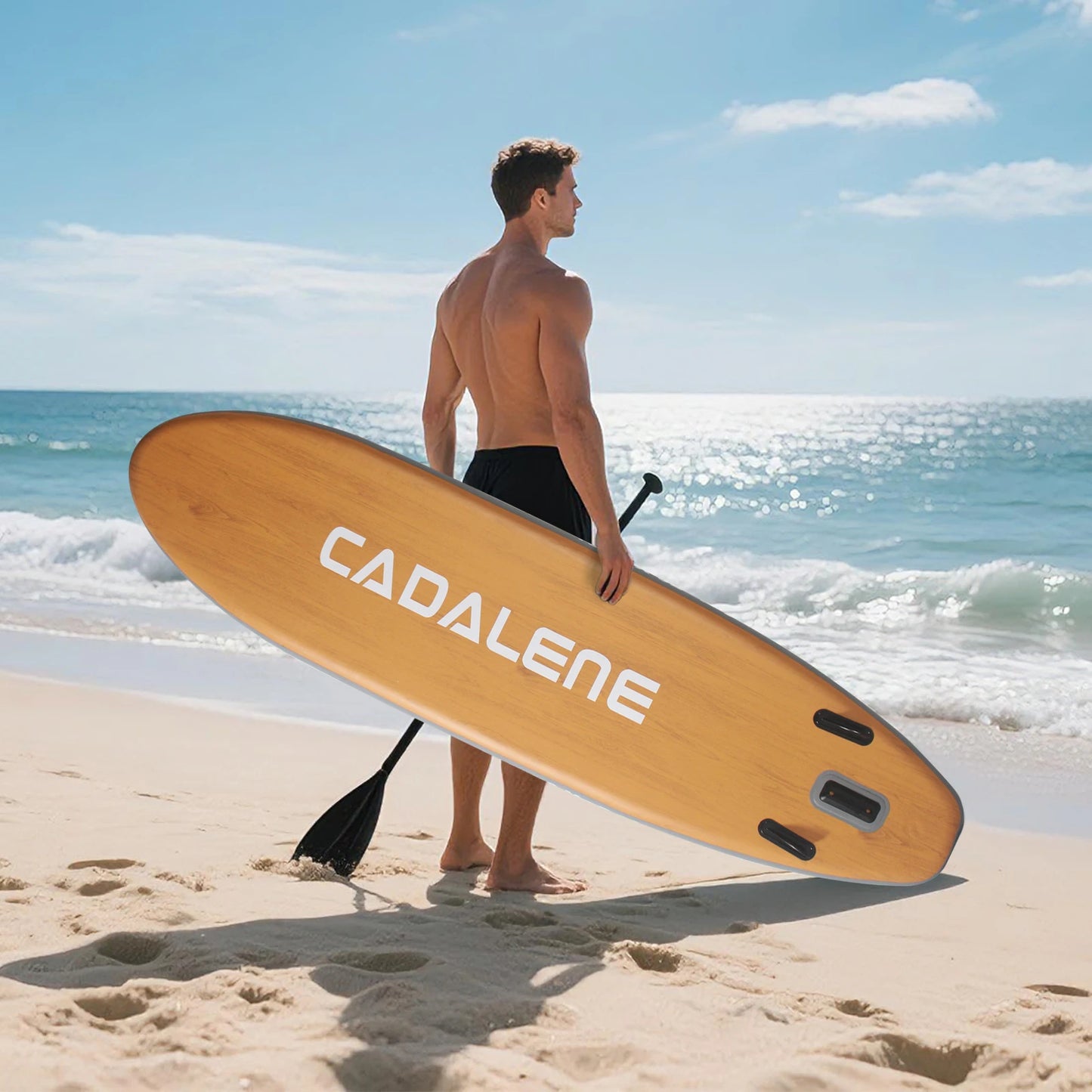 CADALENE Inflatable Paddle Board, Stand Up Paddle Board,