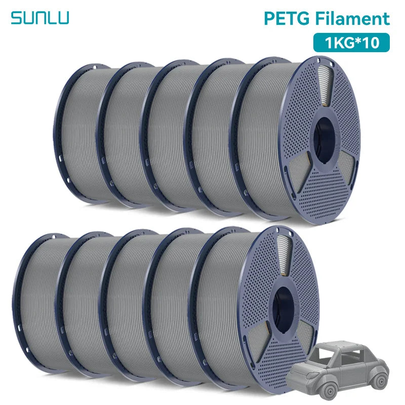 SUNLU PLA PETG PLA Plus Filaments 10 Rolls