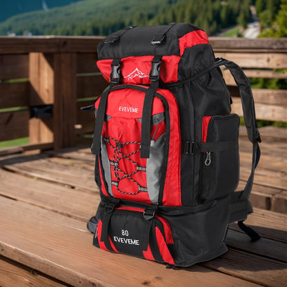 80L Mountaineering Backpack Large Capacity