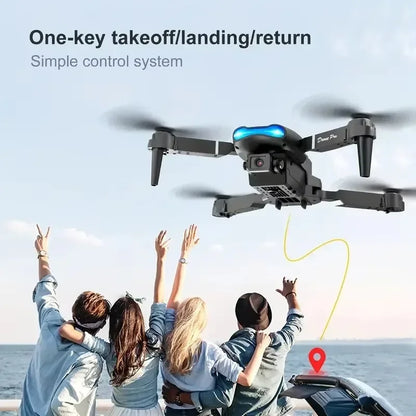 E99Pro RC Drone 4K Professinal With 1080P Wide Angle HD