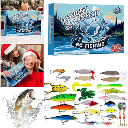 2025 Fishing Advent Calendar 24 Days Fishing Lures
