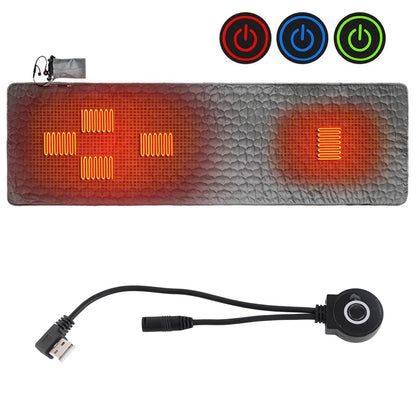 Heated Sleeping Bag Pad Mattress USB Power