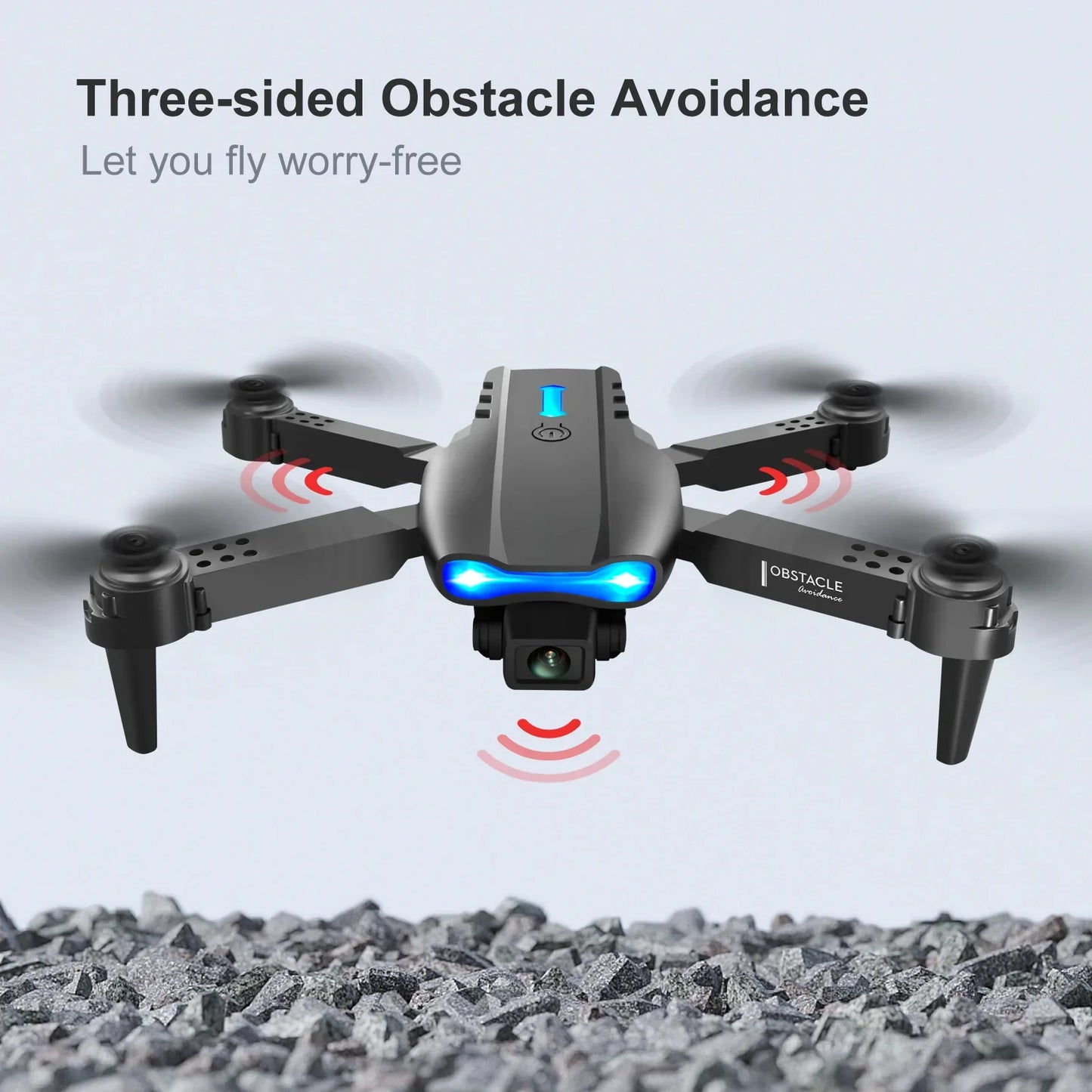 E99Pro RC Drone 4K Professinal With 1080P Wide Angle HD