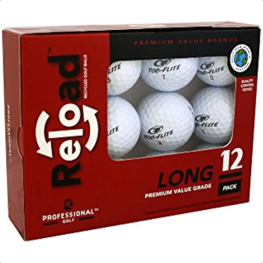 Top Flight Reload Recycled Golf Balls 12Pack