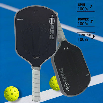 J2nf 16mm Sword & Shield Pickleball Paddle, Gen. 4.5
