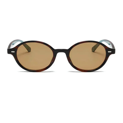 Retro Small Oval Sunglasses UV400