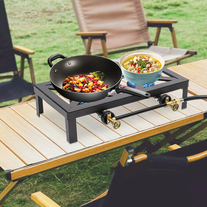 Portable Dual Propane Gas Burner