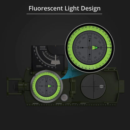 Sighting Compass for Camping Navigation,