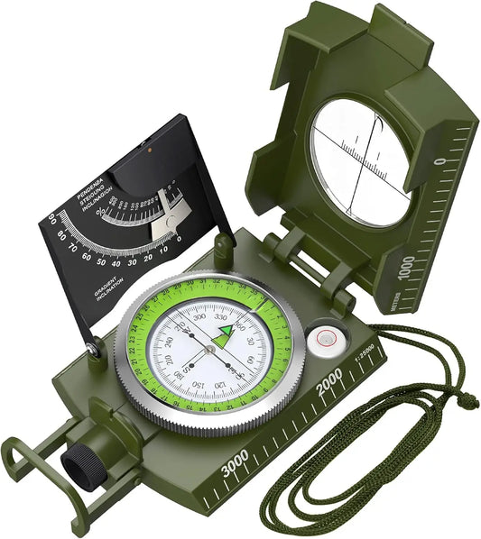 Sighting Compass for Camping Navigation,