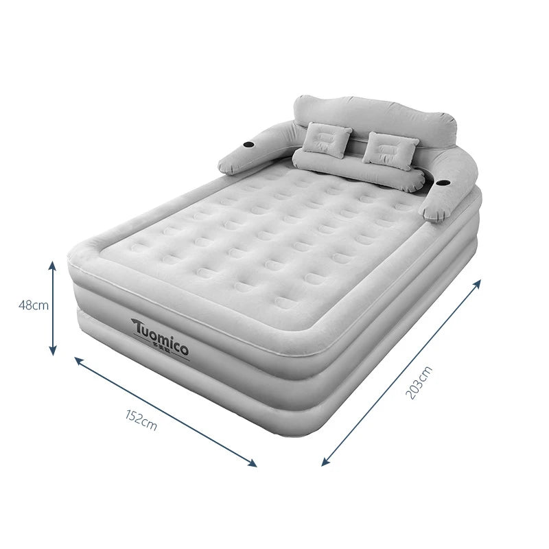 Foldable Inflatable Mattress Built in Pump