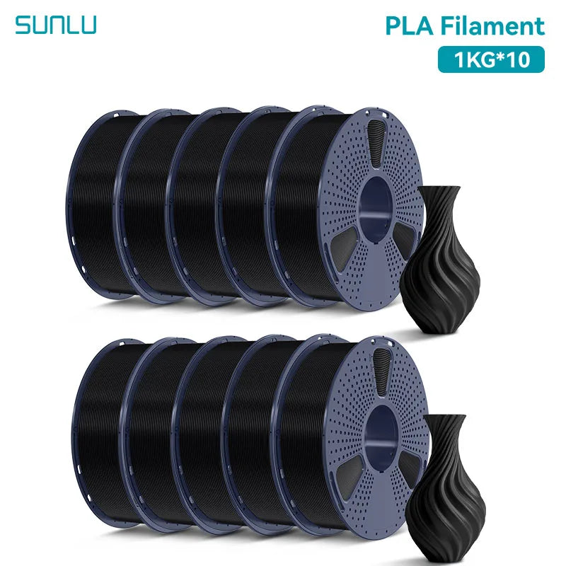 SUNLU PLA PETG PLA Plus Filaments 10 Rolls