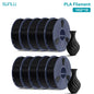 SUNLU PLA PETG PLA Plus Filaments 10 Rolls