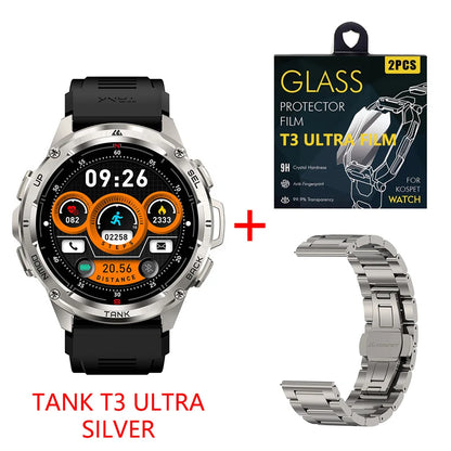 KOSPET TANK T3 Ultra GPS Smart Watch Waterproof