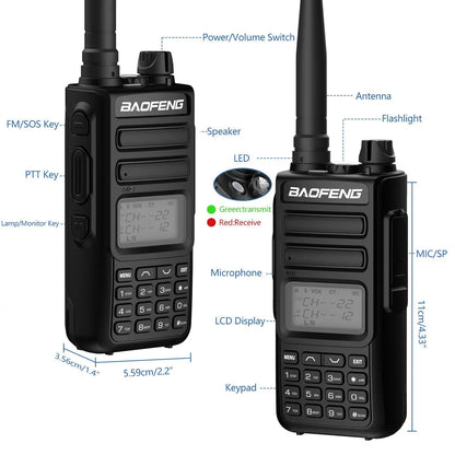 Baofeng TH-15S TH 15S Ham Handheld Radio 5w Uhf Vhf