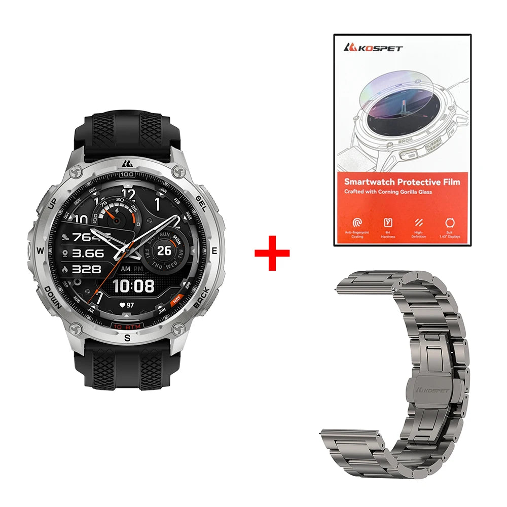 KOSPET Tank T4 Smart Watch for Men
