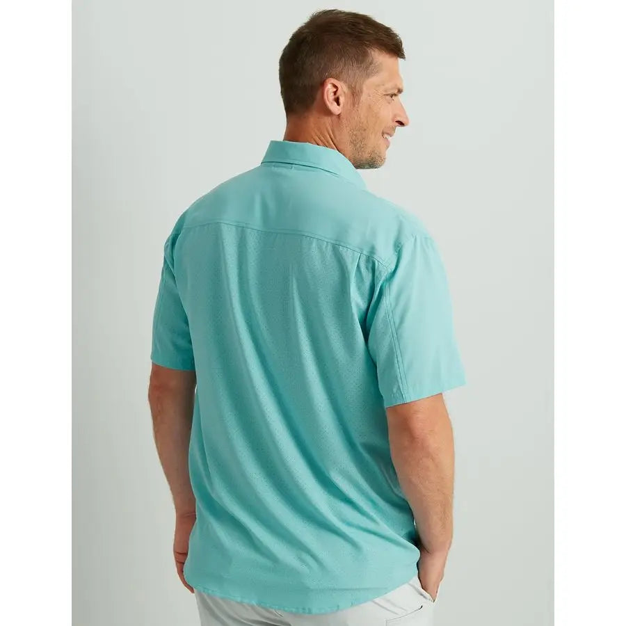 Short Sleeve Shirt, Fishing Button Down